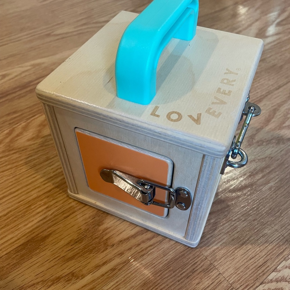 Lovevery Wooden Lock Box